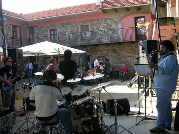 Nell'agriturismo